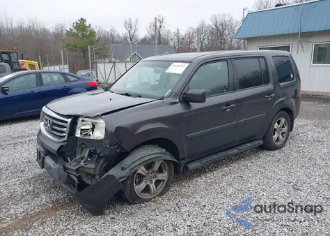 2012 Honda Pilot Ex-L from USA, damaged, VIN 5FNYF4H53CB083101